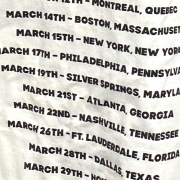 Mod Son God Save The Teen Tour Tee Shirt - Picture 9 of 13